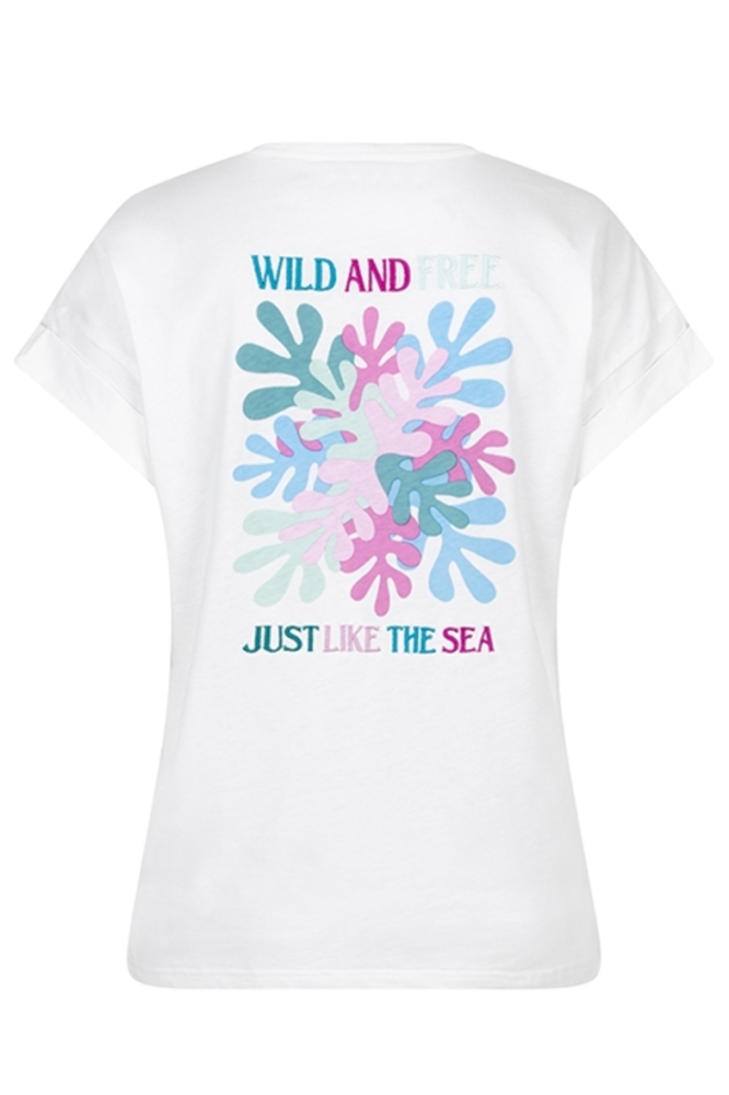 T SHIRT AURORA QE09 100 White